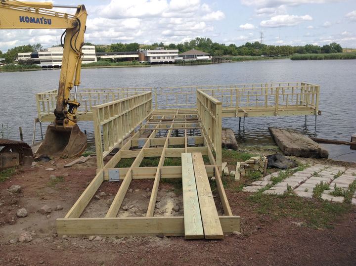 Helical Piles work by Sparwick Contracting